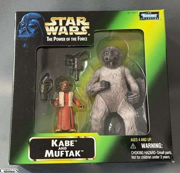 Star Wars Power of the Force Kabe and Muftak Action Figures image