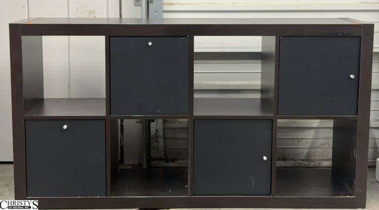 8 Cubbie Storage Shelf - 58" x 15.5" x 31" - some scuffing image