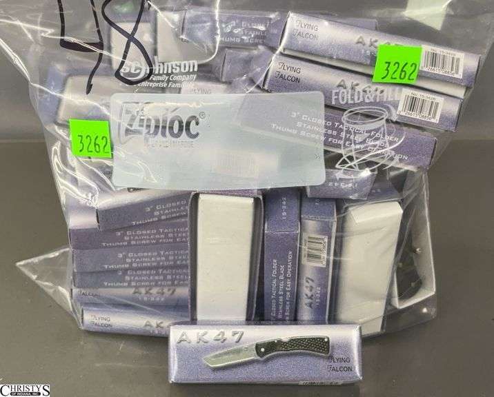 47 AK47 Flying Falcon Knives - 5" Overall image