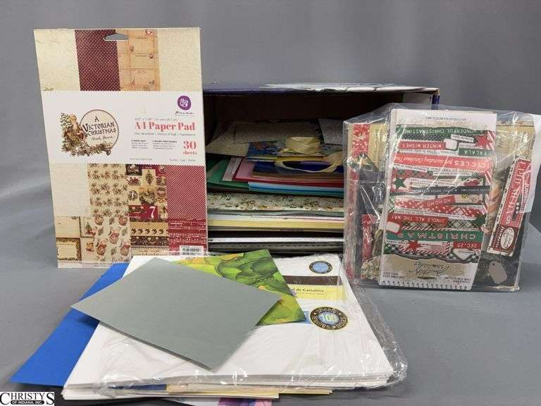 Cardstock Stacks of Crafting Paper, Cut Outs image