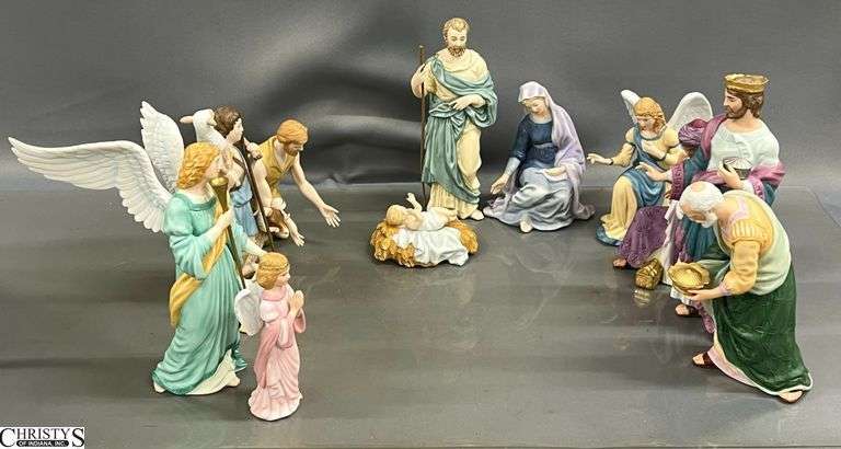 Lenox The Renaissance Nativity Scene image