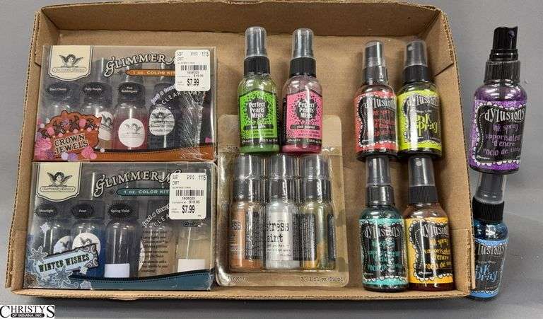 Ink Sprays, Ink Color Kits, Perfect Pearls Mists image