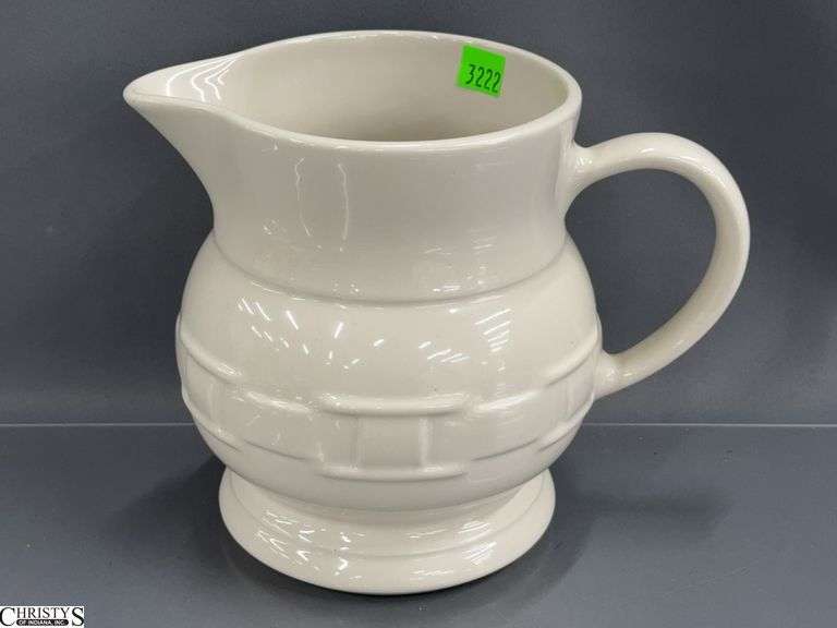 Longaberger Pottery Pitcher - 8" image