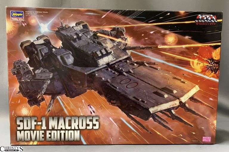 Hasegawa Macross SDF-1 Movie Edition 1/4000 Model Kit image