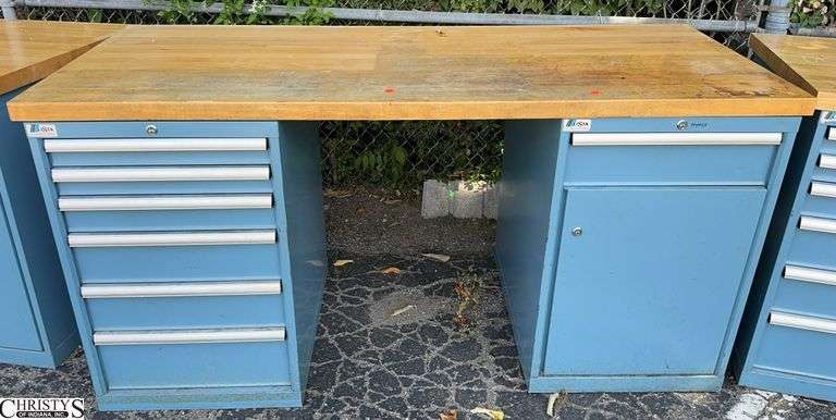 Wooden Top Work Bench 72x30x36 image