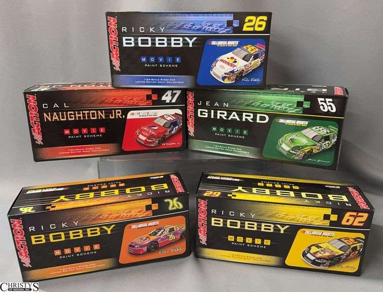 Talladega Nights Movie Paint Scheme Diecast Car Collection image