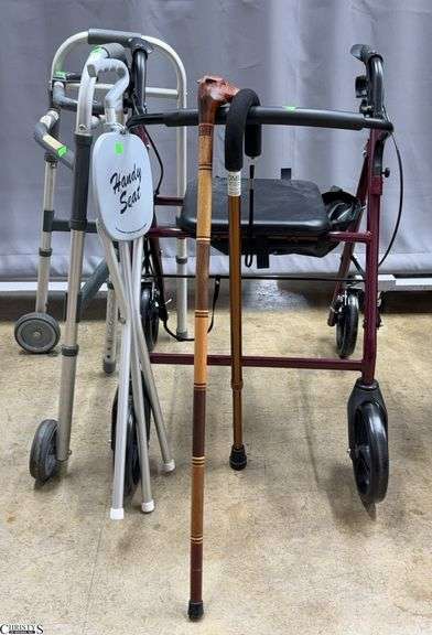 Rollator, Canes, Walker, Handy Seat image