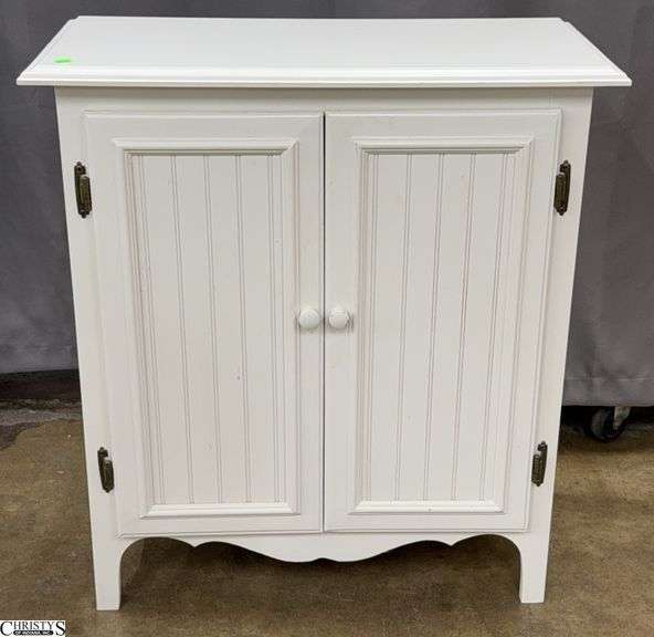 Country 2 Door Commode Cabinet 27x13x30" image