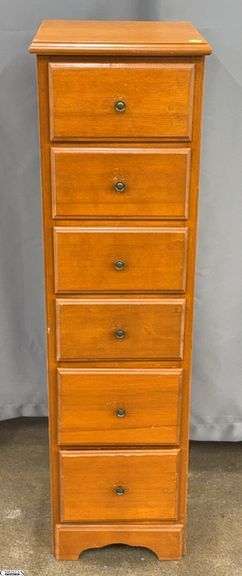 6 Drawer Lingerie Chest 12x12.5x44" image