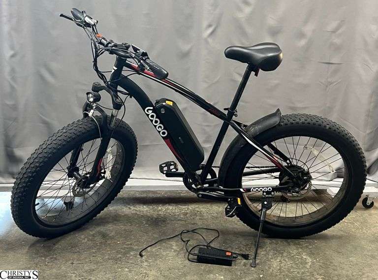 Go Go Best Fat Tire Electric Bicycle - includes battery and charger, untested - 28" tire image