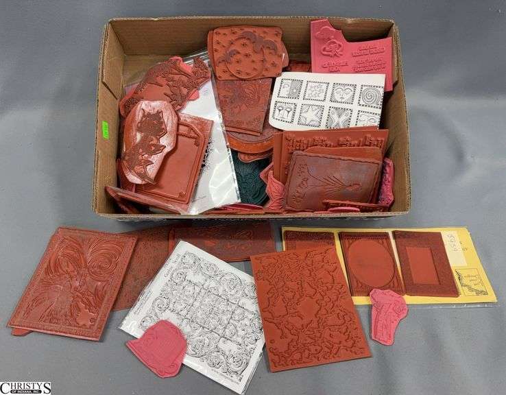 Color Box Mini Molding Mats, For Magic Stamps, Polymer Clay, and Color Box Stylus, Most Have Been Used image