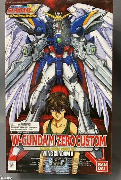 Mobile Suit Gundam W Wing Zero Custom 1/100 Model Kit image