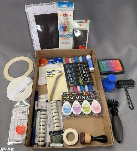 Memento Markers, Small Ink Pads, Blending Foam image