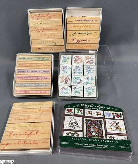 6 Rubber Stamp Sets image