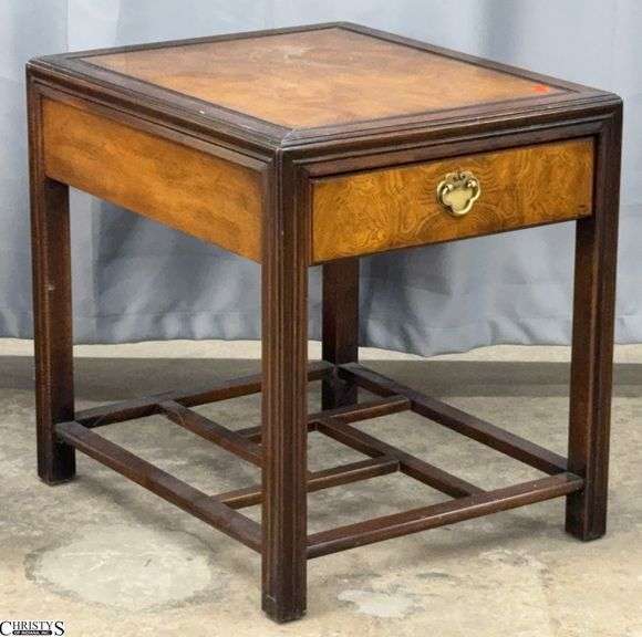 Drexel Asian Influence Single Drawer Side Table - 22" x 26" x 25" image