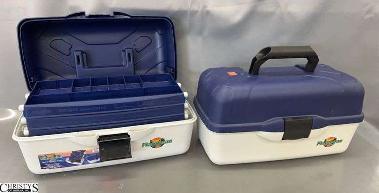 2 Flambeau Tackle Boxes - 15" of each image