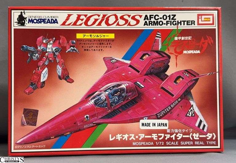Imai Genesis Climber Mospeada Legioss AFC-01Z Armo-Fighter 1/72 Scale Model Kit image