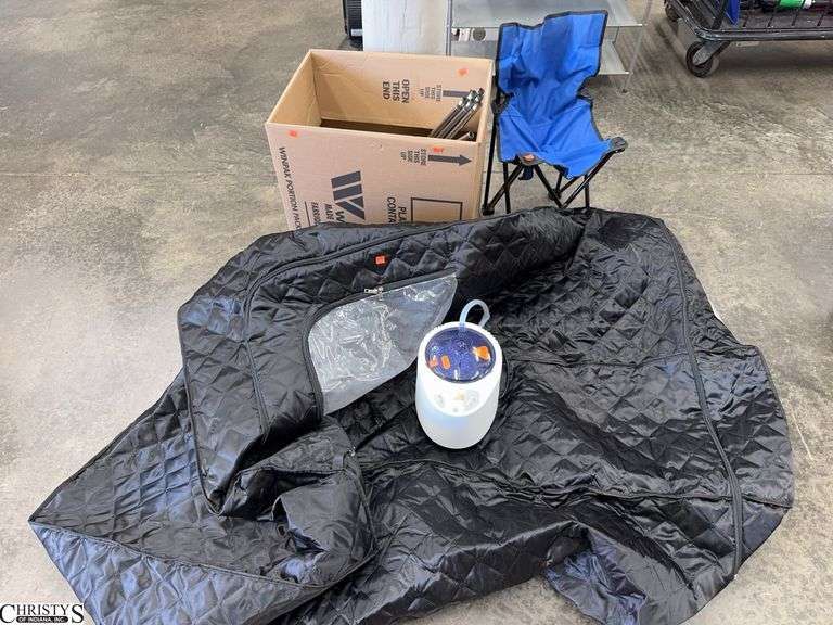 One Person Collapsible Sauna -  May be missing parts image