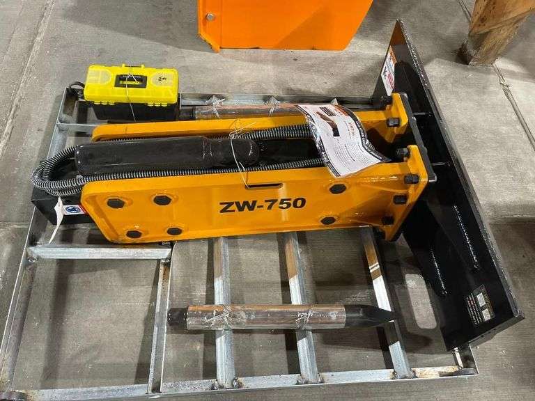 2024 Wolverine CB11750F Skid Steer Concrete Breaker Attachment