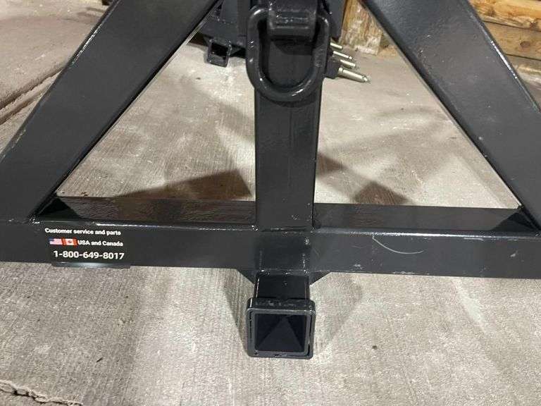 2024 Wolverine TQH2601C 3pt. Receiver Crowe Real Estate & Auction