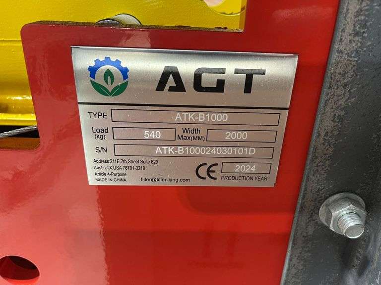 2024 AGT ATKB1000 Two Post Auto Car Lift 10,000 lbs. Crowe Real
