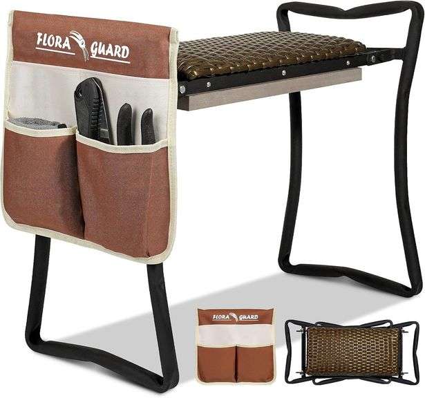 FLORA GUARD Garden Kneeler and Seat, Folding