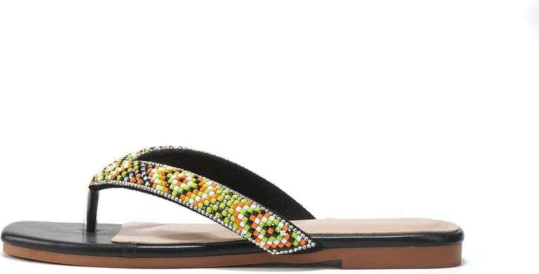 Flip Flops Sandals Women, Summer Leather Size 8