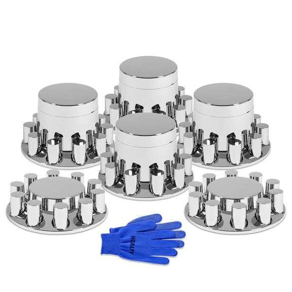 Axle Cover Kit with 33mm Lug Nut Covers image