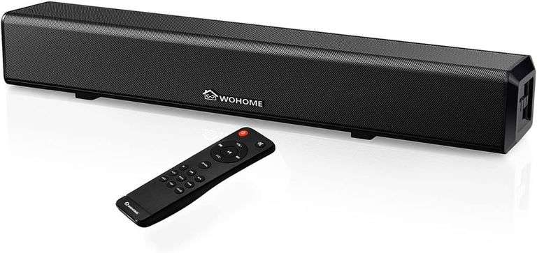 Wohome 16-Inch Sound Bar, 50W, Bluetooth 5.0 image