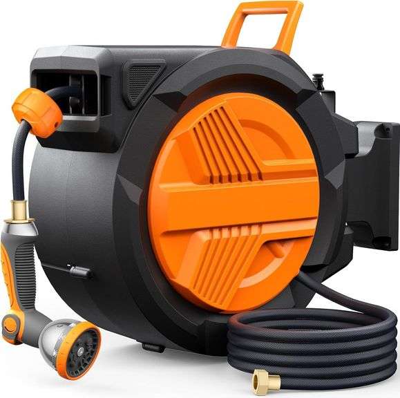 Retractable Garden Hose Reel 1/2  x 100ft image