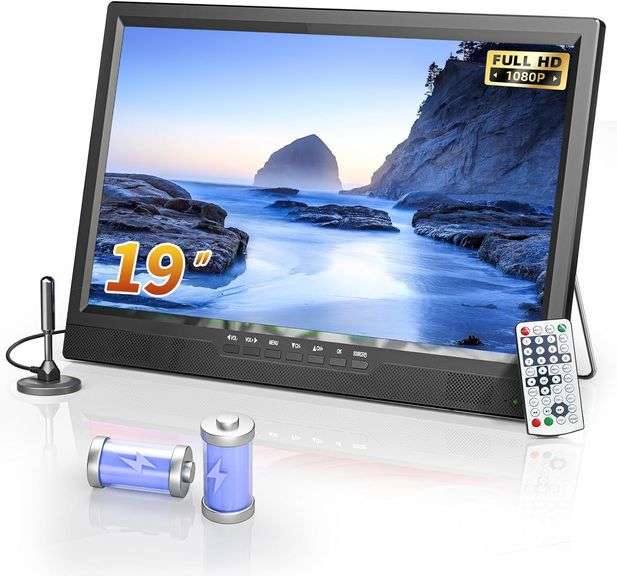 NORTHING 19 Inch Portable TV for Indoor Outdoor image