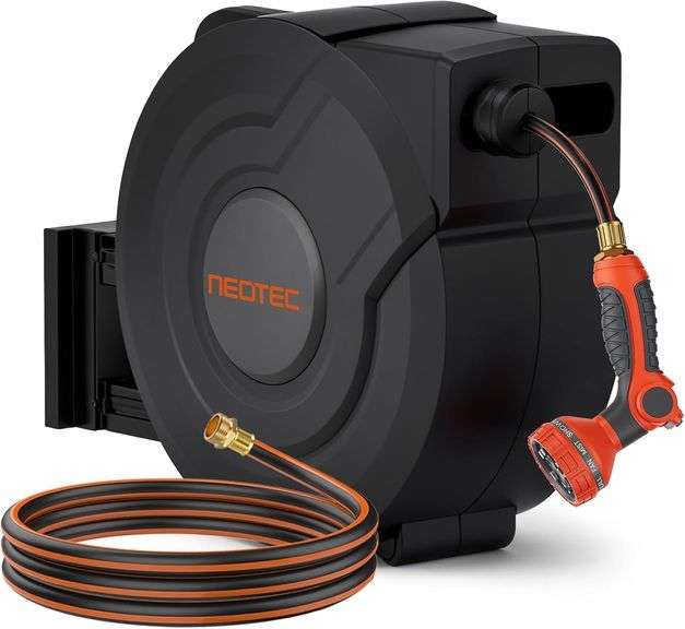 NEOTEC Retractable Hose Reel 1/2" x 130ft image