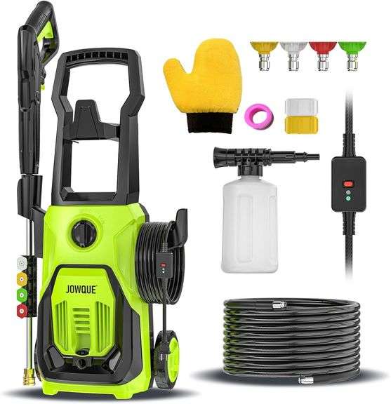Electric Pressure Washer 4800 PSI, Green image