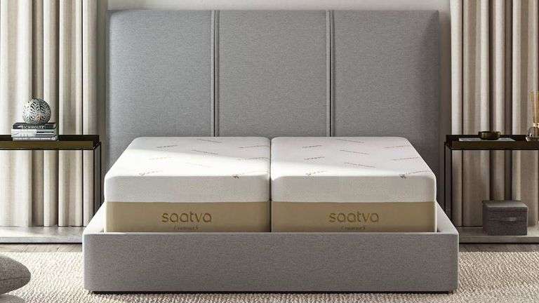 Saatva Contour 5 Cooling Memory Foam SPLIT King Mattress Online Retail: $3998