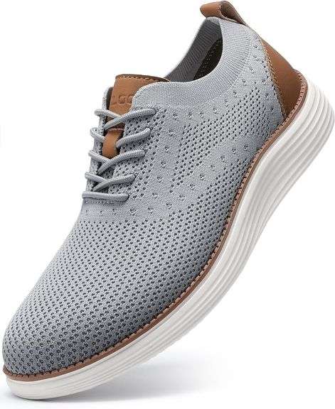 VILOCY Men's Casual Dress Sneakers, Size EUR 48