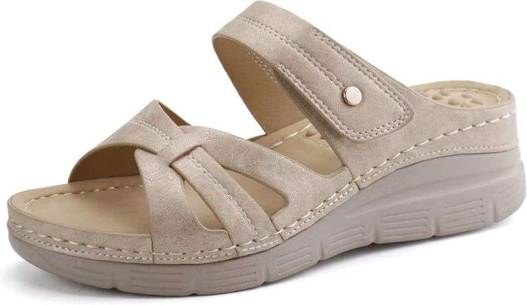 Ortho+rest Women Orthotic Walking Sandals Size 9.5