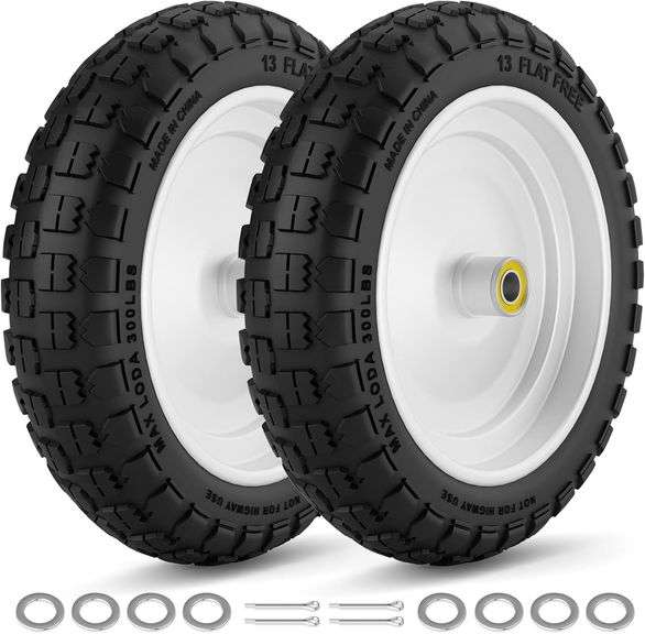 13" 4.00-6 Wheelbarrow Tire, 4.00-6 Solid Tire image