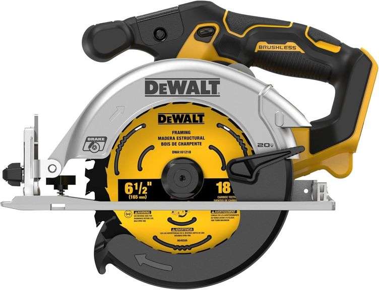 DEWALT 20V MAX* 6-1/2 in. Cordless Circular Saw image