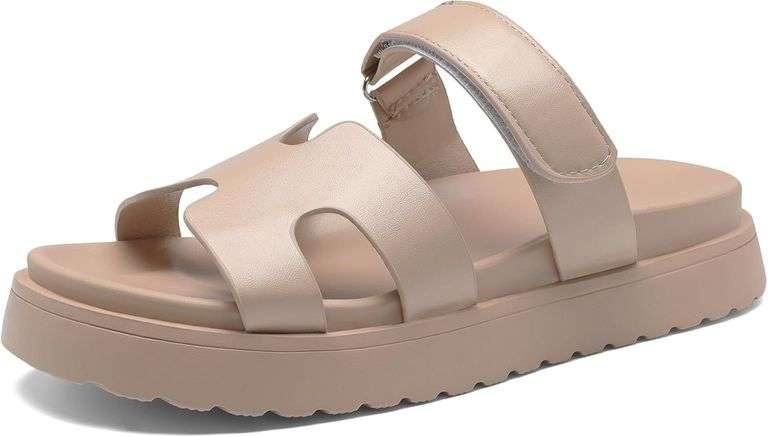 Women's Platform Slide Sandals - Size 38