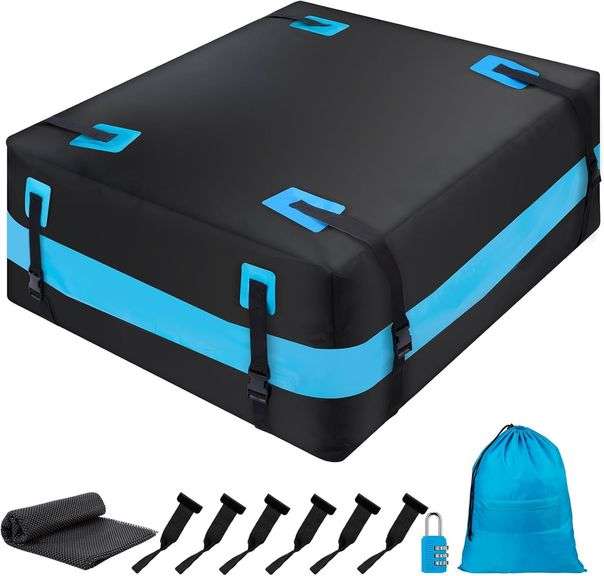 Roof Bag 17 Cubic Feet Waterproof Cargo Carrier image