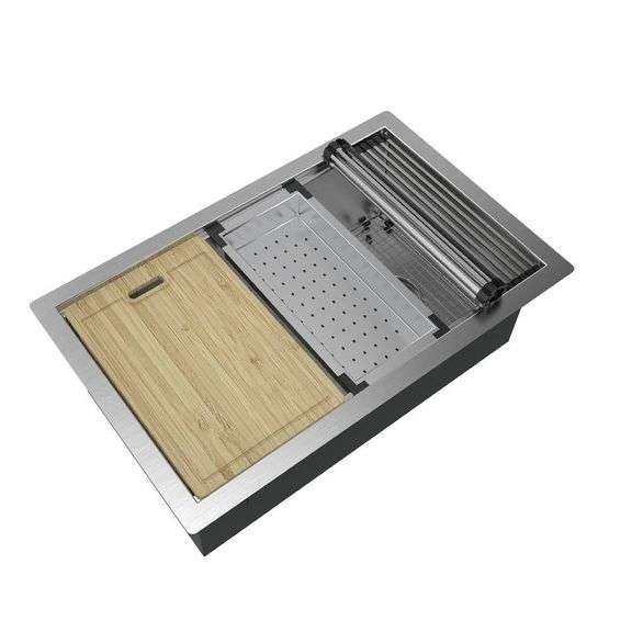 Zero Radius Undermount 30" Stainless Sink image