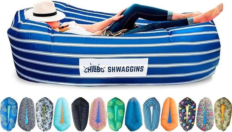Chillbo Shwaggins Inflatable Couch - No-Pump Setup image