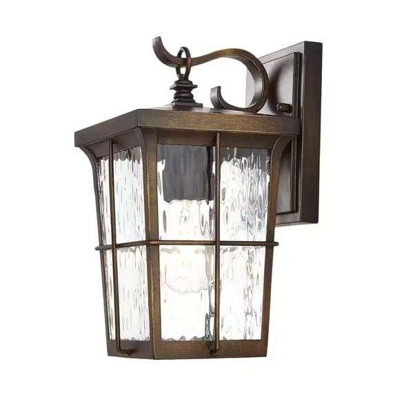 Barrington 11.25 in. Bronze Outdoor Wall Light image