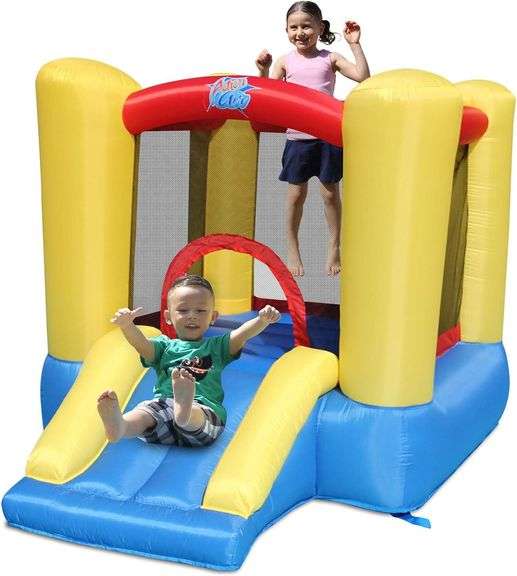 ACTION AIR Bounce House w/ Blower for Kids (9309Y) image