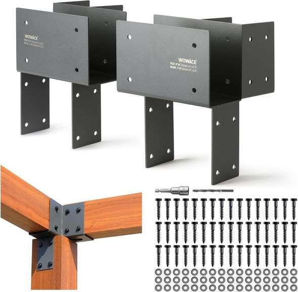 Stainless Steel Pergola Brackets 2 Pack image