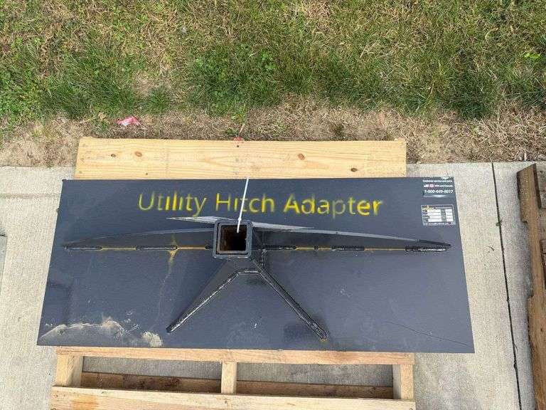 2025 Land Honor UHA-16-3000G Skid Steer Utility Hitch Adapter 2" Receiver image