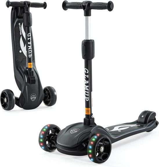 GLAMUP Kids Kick Scooter, Height Adjustable image
