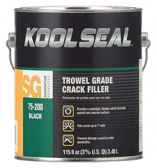 KOOL SEAL Joint Crack Filler, Black, Asphalt 1 gal image