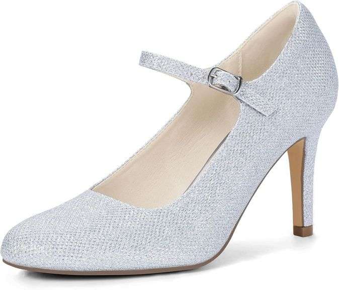 IDIFU IN4 Mary Jane Pumps Closed Toe Stiletto Size 7 image