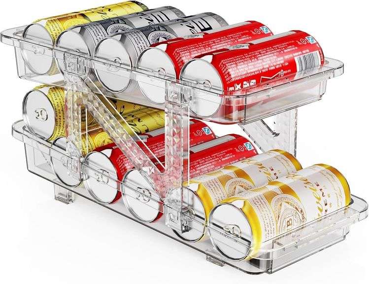 Soda Can Dispenser for Fridge Organizer image